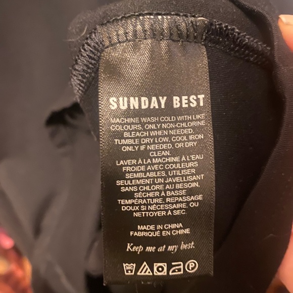 Sunday Best Black Bodycon Midi Dress - Picture 5 of 5